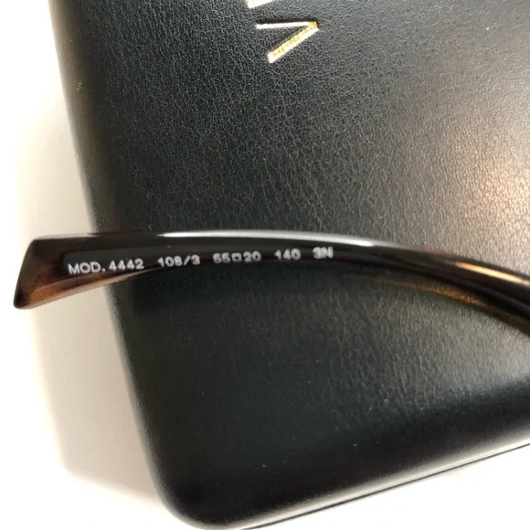 Versace VE4442 Women’s Tortoise Sunglasses with Medusa Logos at Temples ~ BNIB! - Picture 9 of 10